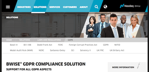 Bwise GDPR Compliance Solution